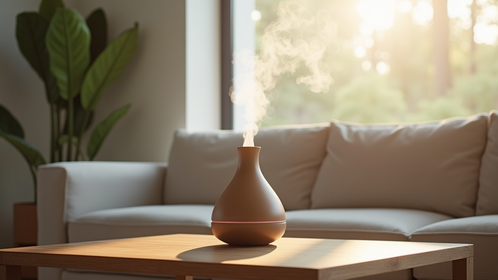 Diffuser in living room